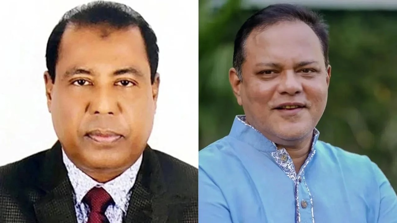 রেজাউল করিম বাদশা এবং মাহমুদুল হক রুবেল বিপুল।