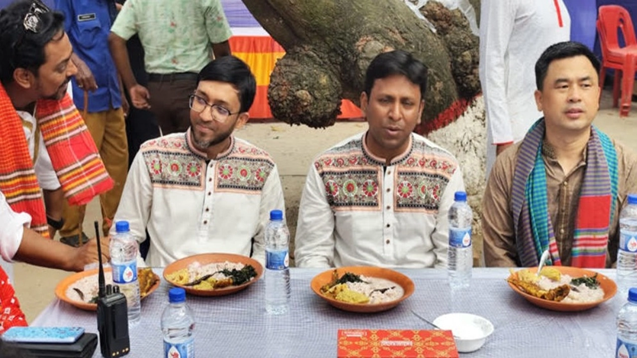 রাজশাহীতে চীনা নাগরিকদের অংশগ্রহণে অনুষ্ঠিত হলো বৈশাখী উৎসব