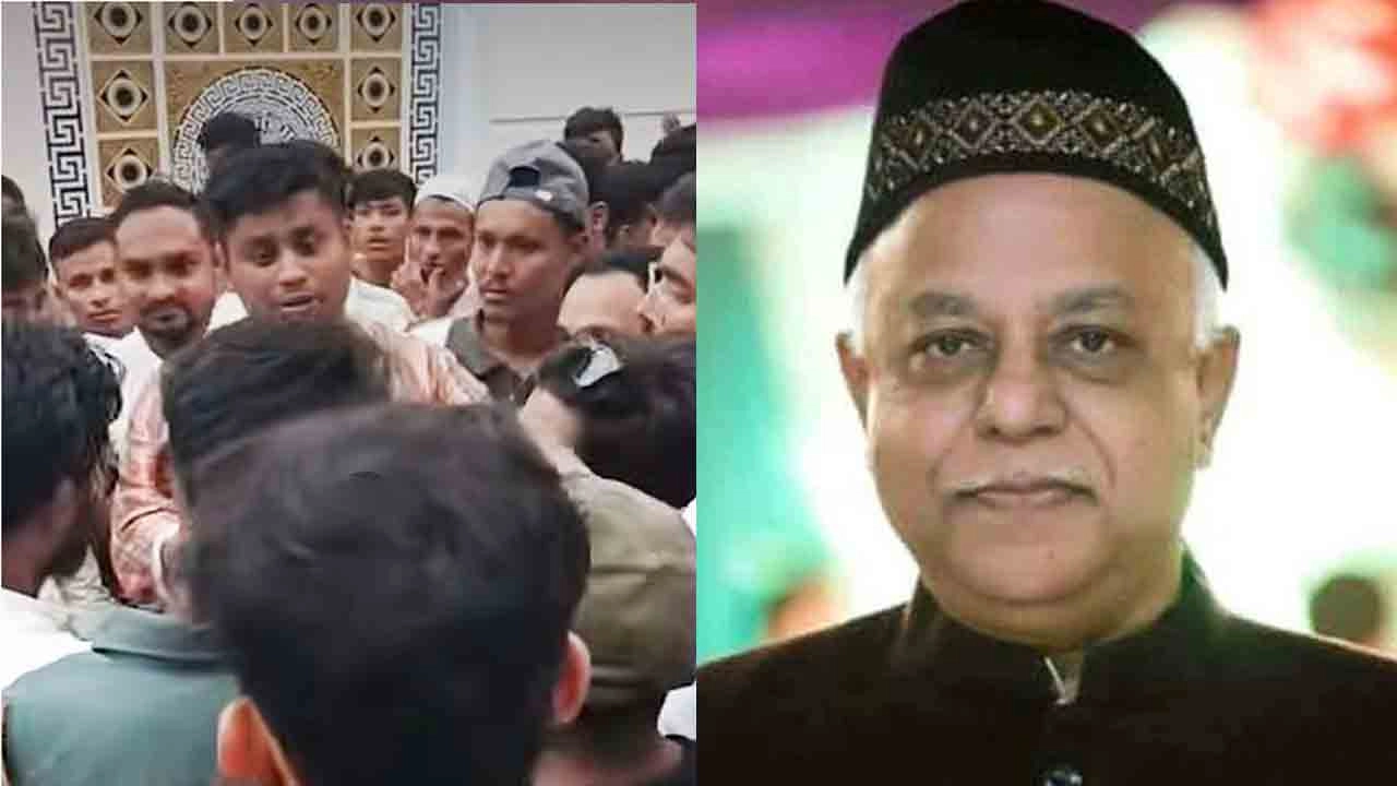 হাসনাত আব্দুল্লাহ ও সাবেক মেয়র মনজুর আলম