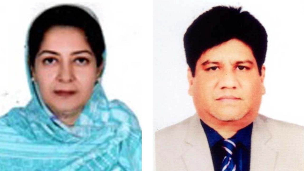 বিলকিস জাহান রিমি ও আব্দুন নাসের খান।