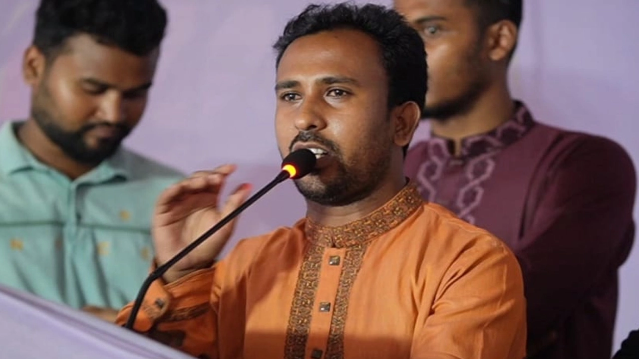 গণঅধিকার পরিষদের উচ্চতর পরিষদ সদস্য ও গণমাধ্যম সমন্বয়ক আবু হানিফ।