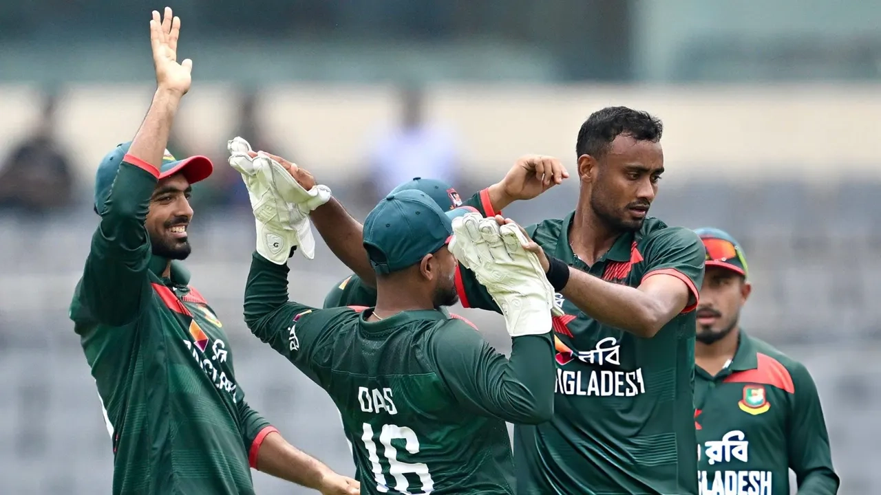 বাংলাদেশ ক্রিকেট দলের উদযাপন ।। ছবি: সংগৃহীত