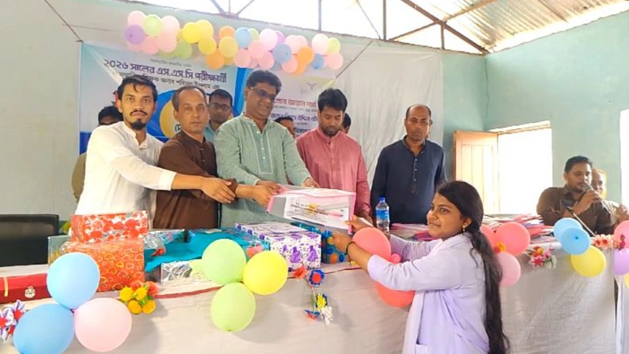 বাজালিয়া উচ্চ বিদ্যালয়ের এসএসসি পরীক্ষার্থীদের বিদায় সংবর্ধনা