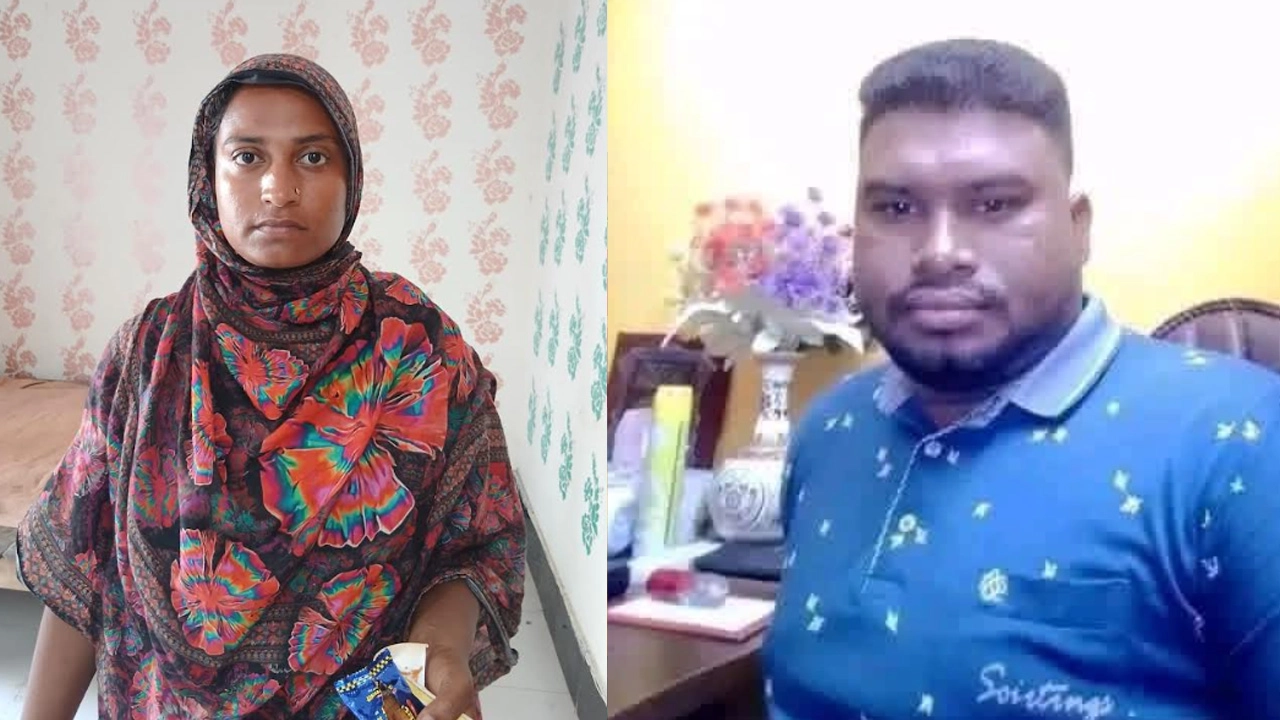 ইসমাইল গাজী তার স্ত্রী নাজমা খাতুন