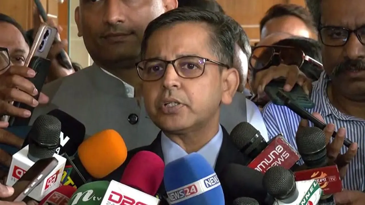 ঢাকায় নিযুক্ত ভারতীয় হাইকমিশনার প্রণয় কুমার ভার্মা ।। ছবি: সংগৃহীত