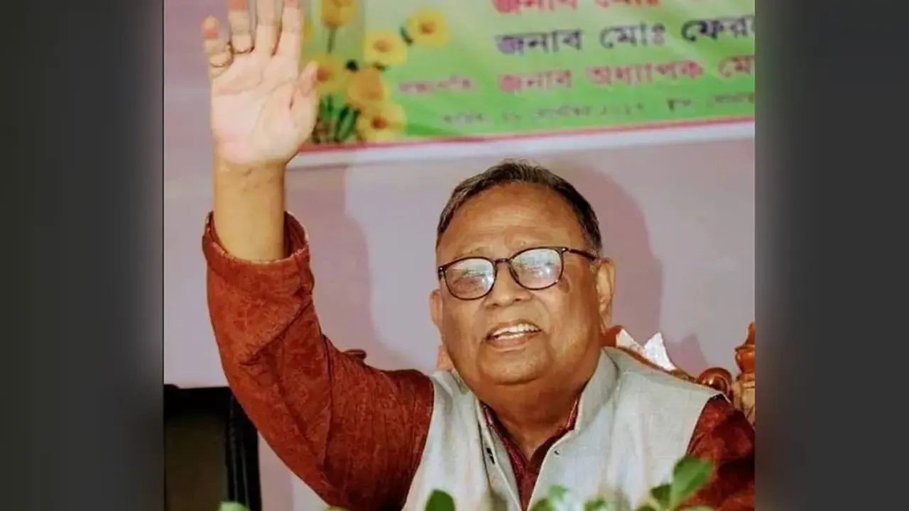 নারায়ণগঞ্জ-৩ (সোনারগাঁ) আসনের সাবেক সংসদ সদস্য আ ন ম বাহাউল হক (৮০) ।। ফাইল ছবি