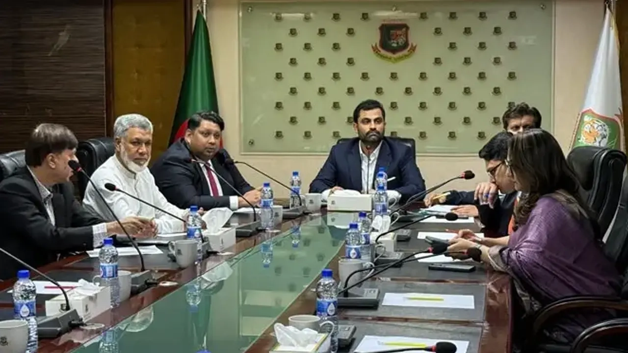 বিসিবি’র অ্যাডহক কমিটির সভা ।। ফাইল ছবি