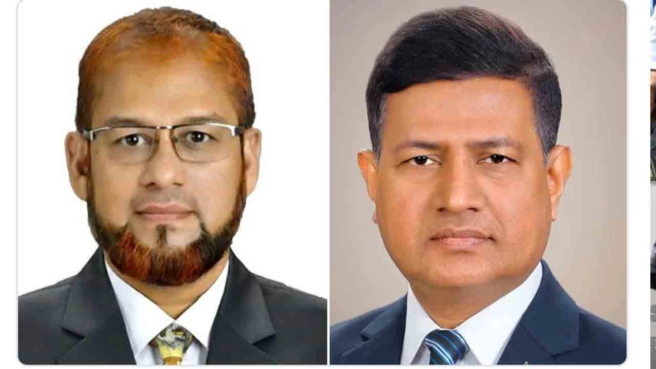 মো. মিজানুর রহমান (দুলাল) ও  অ্যাডভোকেট আশরাফ হোসেন খান