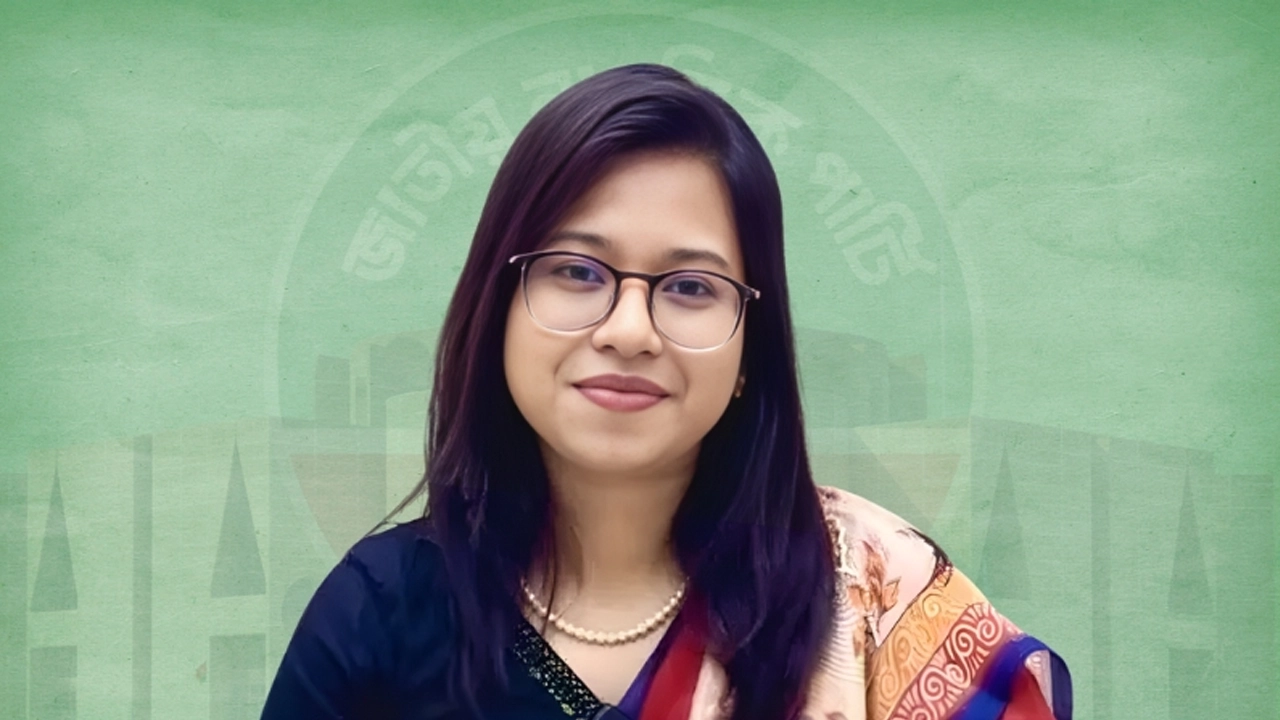 এনসিপির যুগ্ম আহ্বায়ক মনিরা শারমিন