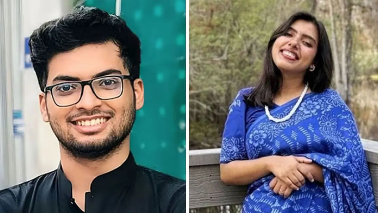 যুক্তরাষ্ট্রে হত্যার শিকার দুই বাংলাদেশি শিক্ষার্থী জামিল আহমেদ লিমন ও নাহিদা সুলতানা বৃষ্টি