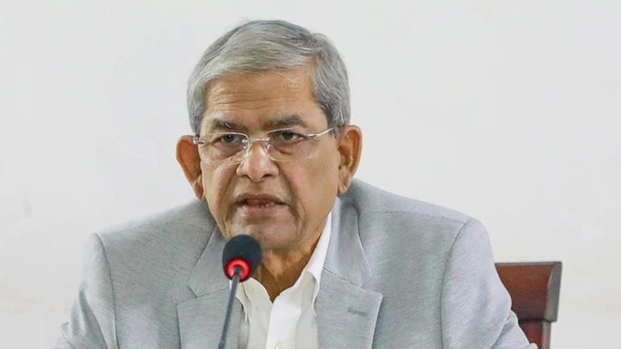 মির্জা ফখরুল ইসলাম আলমগীর। 