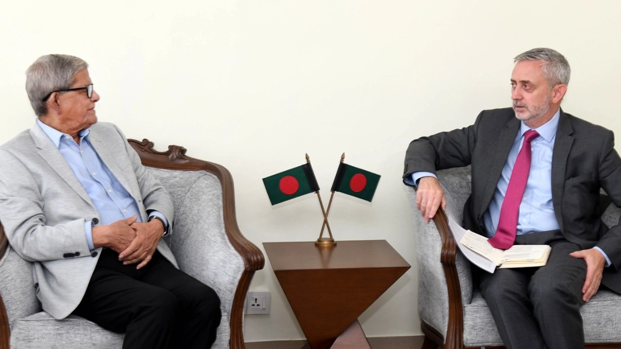 স্থানীয় সরকার মন্ত্রীর সঙ্গে ইইউ রাষ্ট্রদূতের সাক্ষাৎ