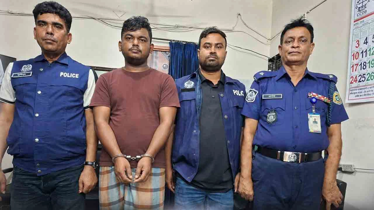 আটককৃত এম আরাফাত রহমান অভি