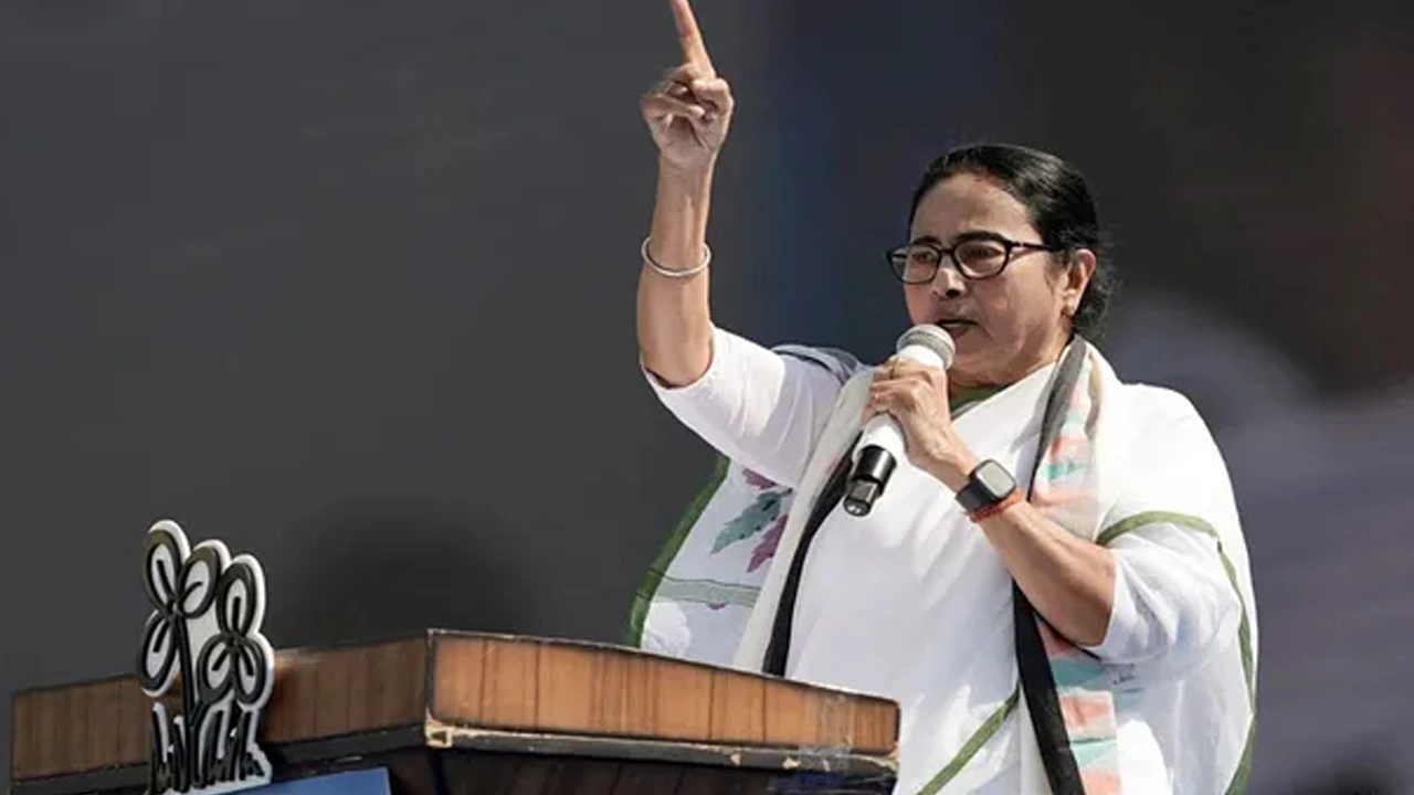 তৃণমূল কংগ্রেস নেত্রী মমতা বন্দ্যোপাধ্যায়। 
