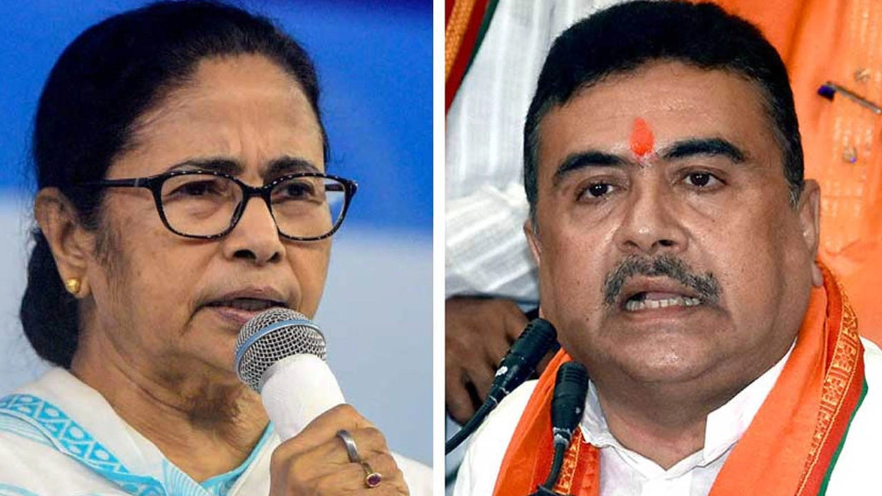 মমতা ও শুভেন্দুর মোবাইল ফোন নিয়ে নেয়ার নির্দেশ 