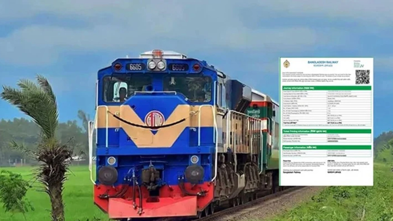 ঈদে ট্রেনের অগ্রিম টিকিট বিক্রির সূচি প্রকাশ