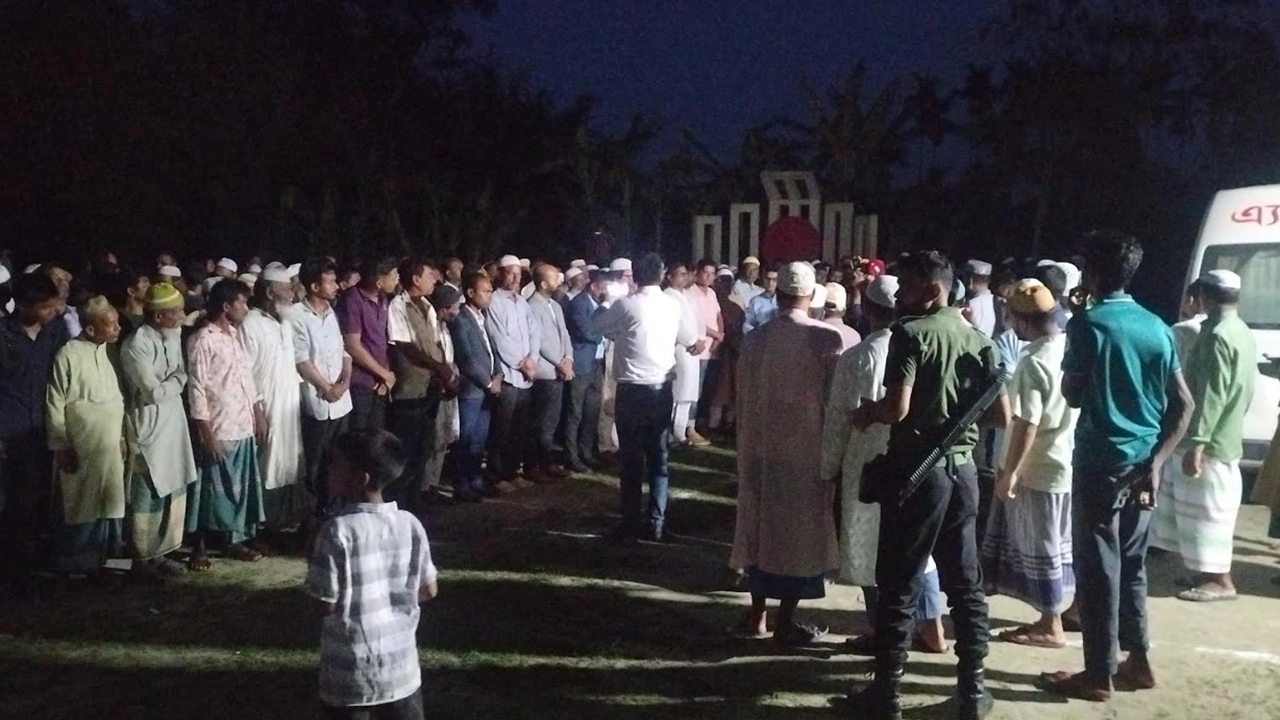 জানাজা শেষে লিমনের দাফন সম্পন্ন 