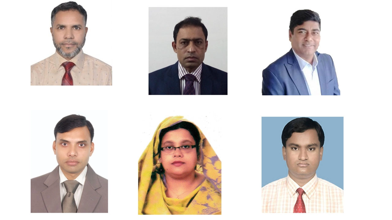 কুবির ৬ অনুষদের নতুন ডিনরা