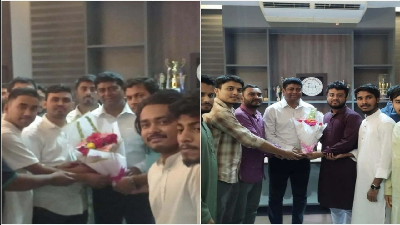 কুবির নতুন উপাচার্যকে ছাত্রদল-ছাত্রশিবিরের শুভেচ্ছা