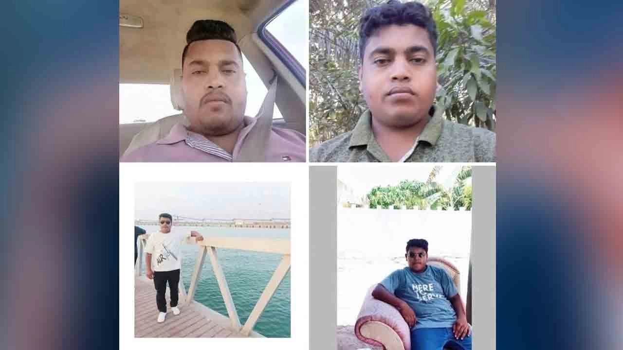 চার ভাই, বাঁ থেকে মো. সিরাজ, শহিদ, শাহেদুল ও রাশেদ