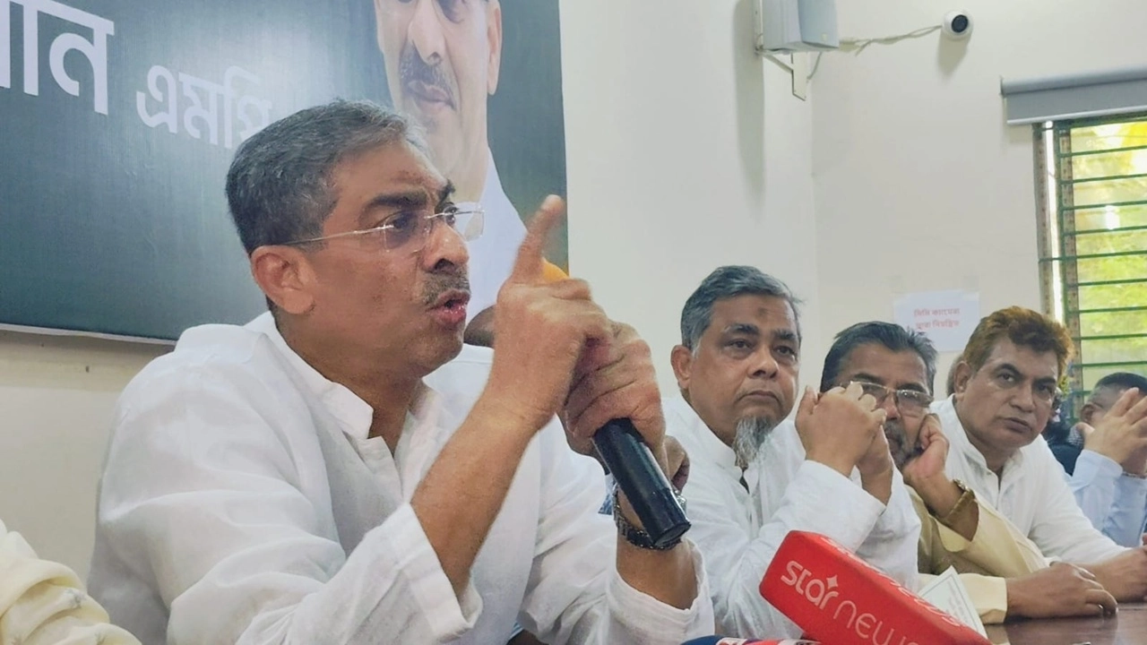 পানিসম্পদ মন্ত্রী ও বিএনপির যুগ্ম মহাসচিব শহীদ উদ্দীন চৌধুরী এ্যানি