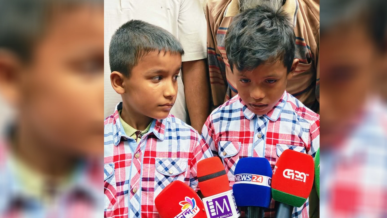 সিরাজগঞ্জের এতিম দুই শিশুর পাশে প্রধানমন্ত্রী 