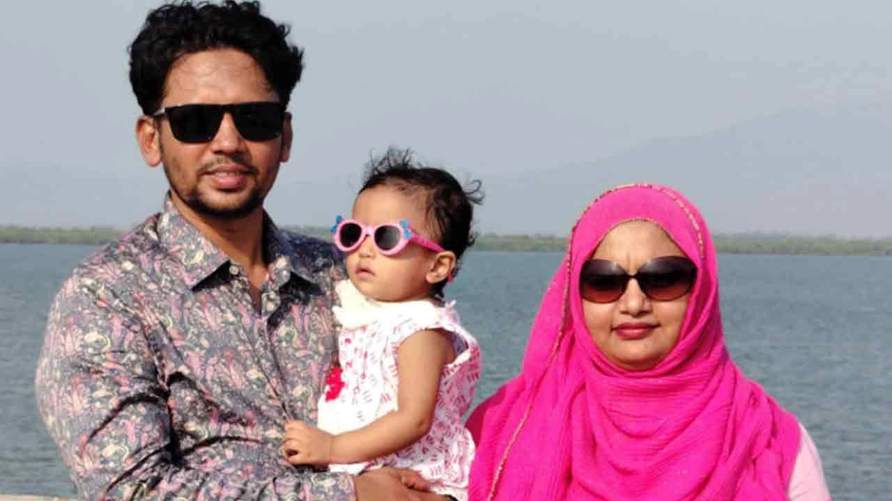 স্বামী ও সন্তানের সঙ্গে নিহত তারিন আক্তার
