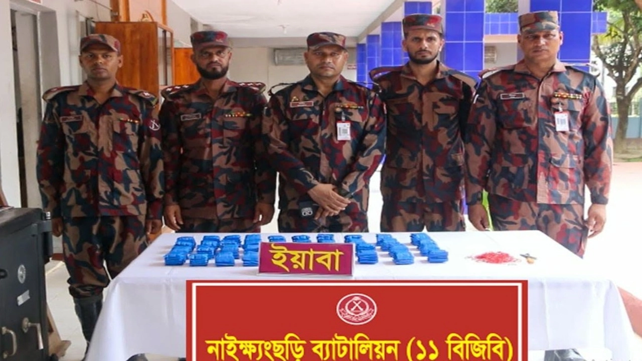 বিজিবির অভিযানে ইয়াবা জব্দ