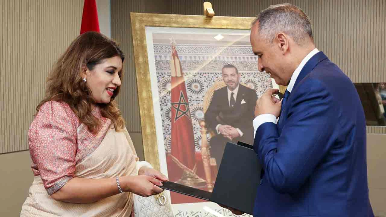 মরক্কোর পররাষ্ট্রমন্ত্রীর সঙ্গে পররাষ্ট্র প্রতিমন্ত্রী শামা ওবায়েদ ইসলামের বৈঠক