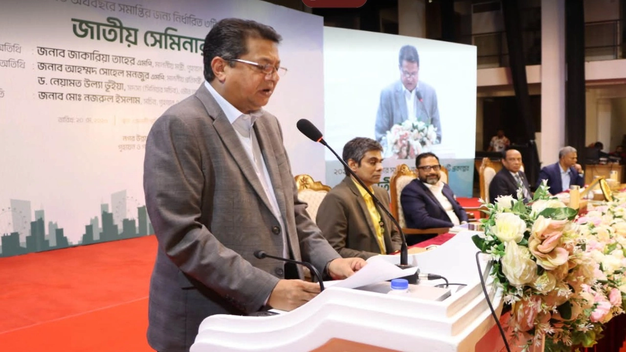 ২০২৫-২৬ অর্থবছরে সমাপ্তির জন্য নির্ধারিত ৩টি প্রকল্প বিষয়ে জাতীয় সেমিনার