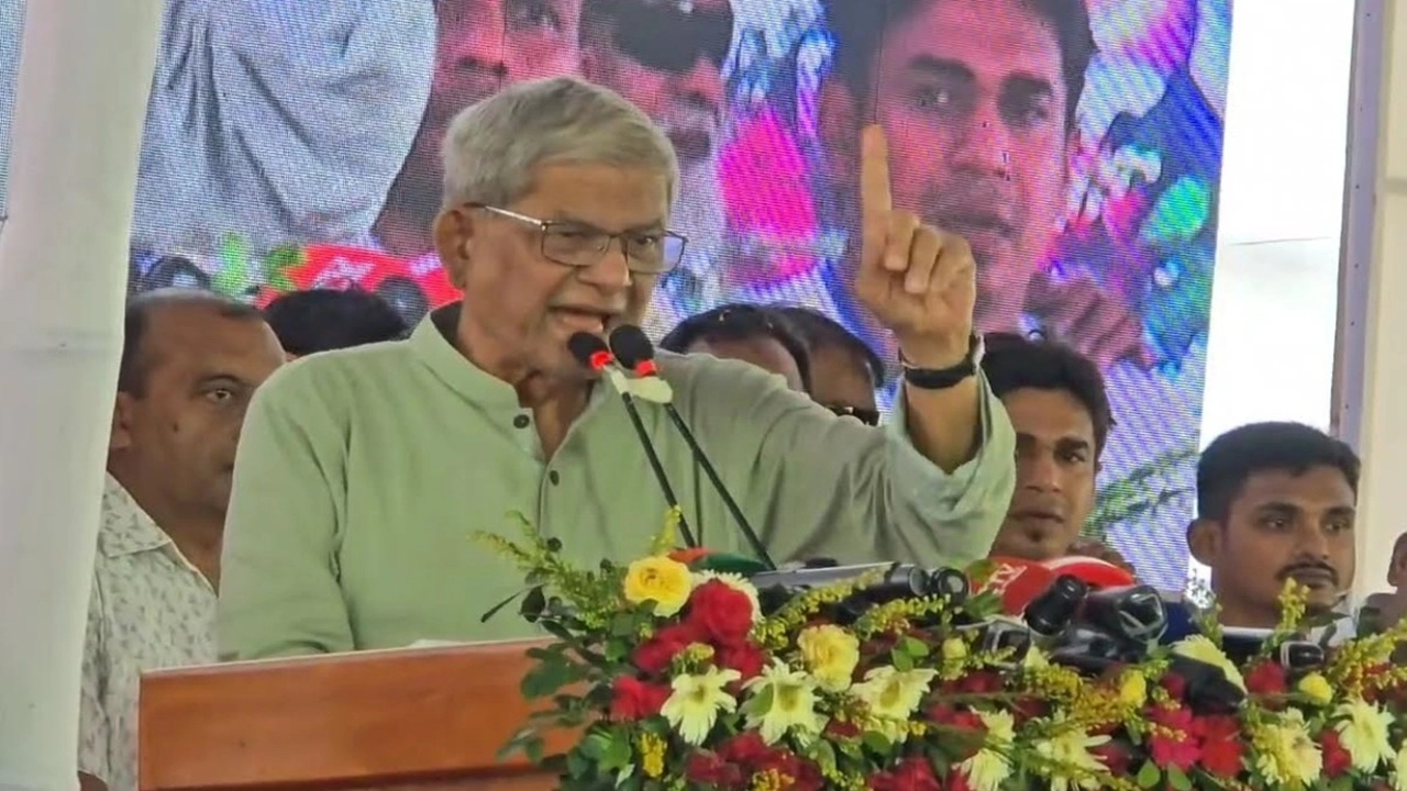 বিএনপি'র  মহাসচিব মির্জা ফখরুল ইসলাম আলমগীর