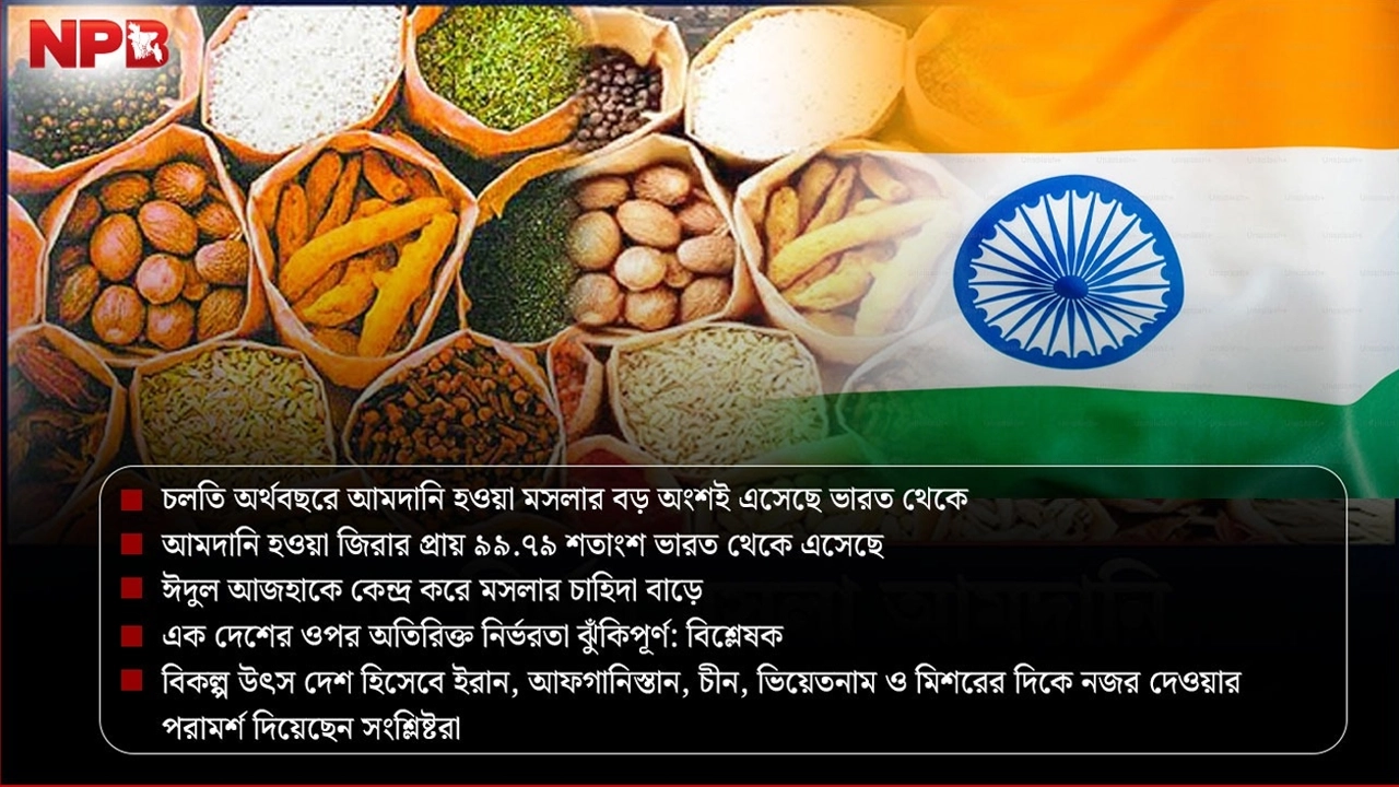 ভারতের মসলায় সয়লাব বাংলাদেশের বাজার