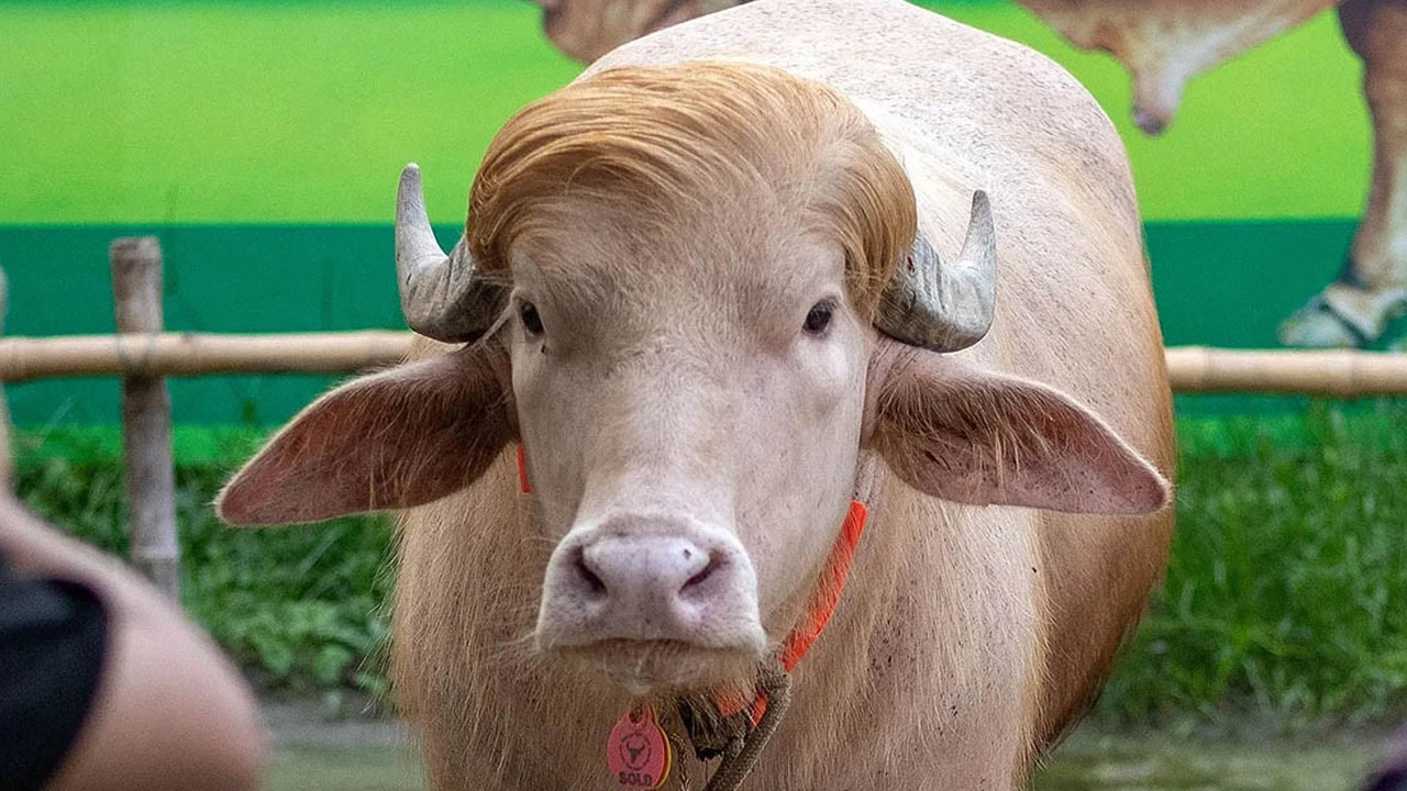 মহিষের নাম ডোনাল্ট ট্রাম্প।