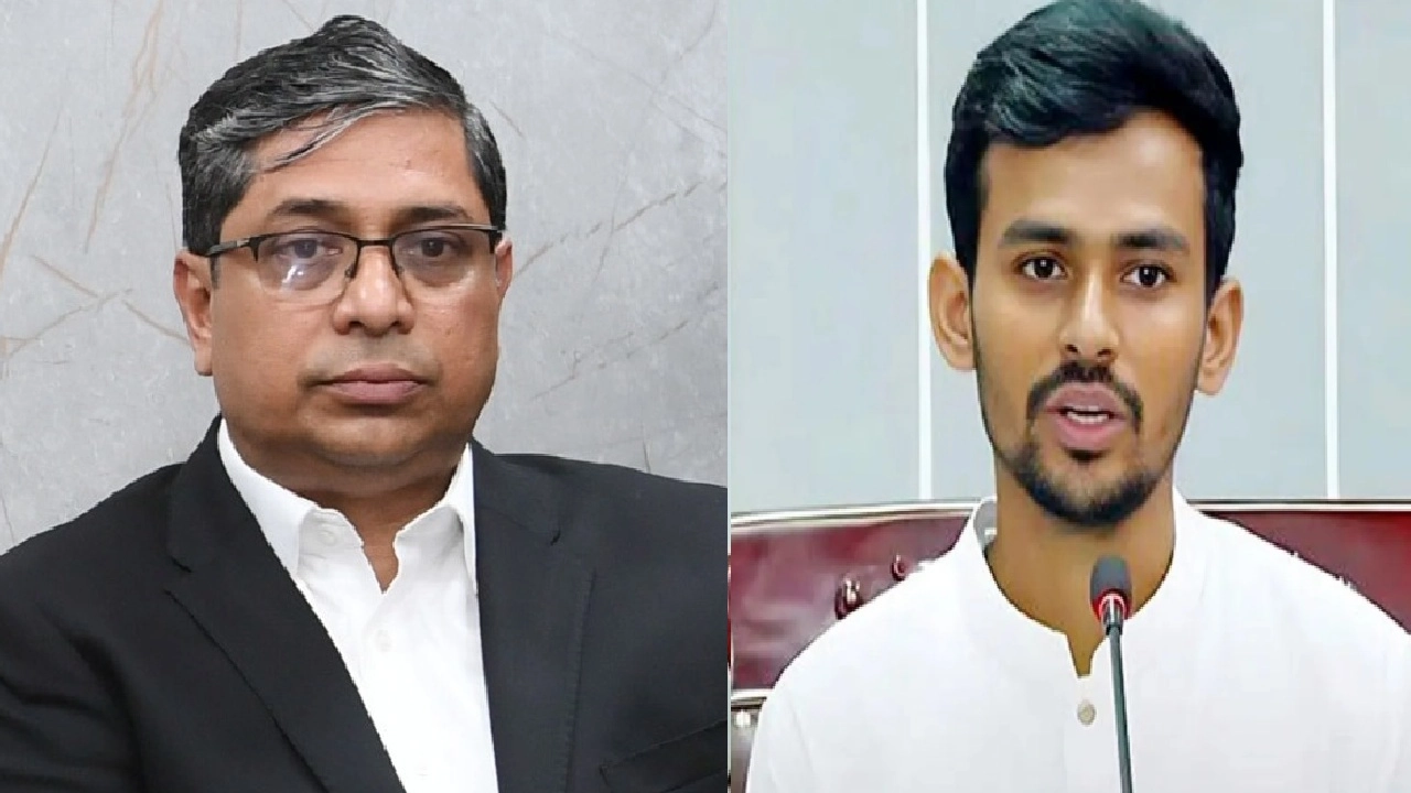 স্থানীয় সরকার প্রতিমন্ত্রী মীর শাহে আলম ও সাবেক উপদেষ্টা আসিফ মাহমুদ সজিব ভূঁইয়া