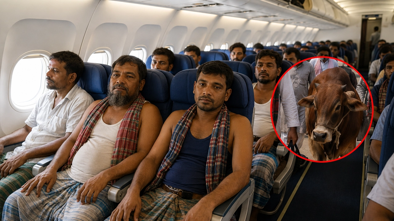 কোরবানির গরু কাটতে বিমানে ঢাকায় আসবেন কসাইরা