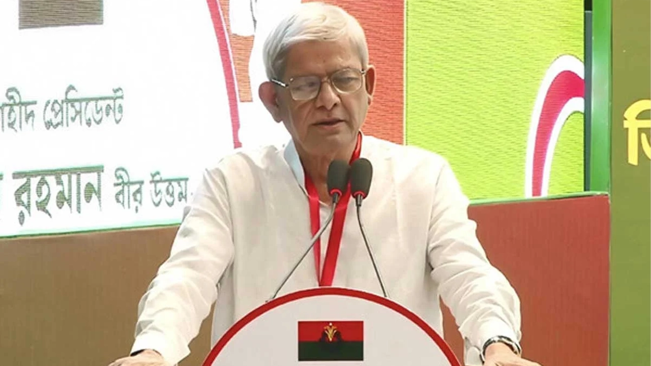 বিএনপির মহাসচিব মির্জা ফখরুল ইসলাম আলমগীর। 