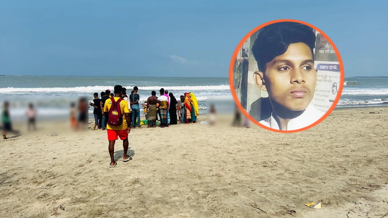 কক্সবাজার সৈকতে গোসলে নেমে নিখোঁজ পর্যটকের মরদেহ উদ্ধার ।। এনপিবি কোলাজ
