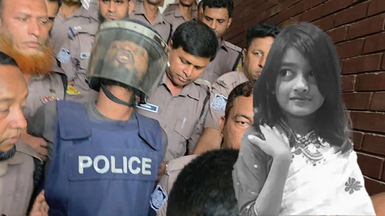 আদালত প্রাঙ্গনে রামিসা হত্যার প্রধান আসামি সোহেল রানা ।। ছবি: সংগৃহীত