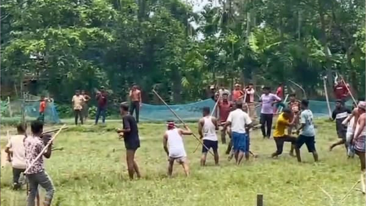হবিগঞ্জে আর্জেন্টিনা-ব্রাজিল সমর্থকদের সংঘর্ষ