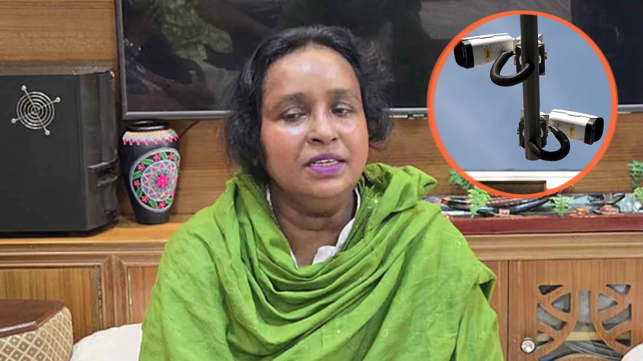 কারামুক্তির পর আইভীর বাড়ির সামনে বসানো হয়েছে সিসিটিভি