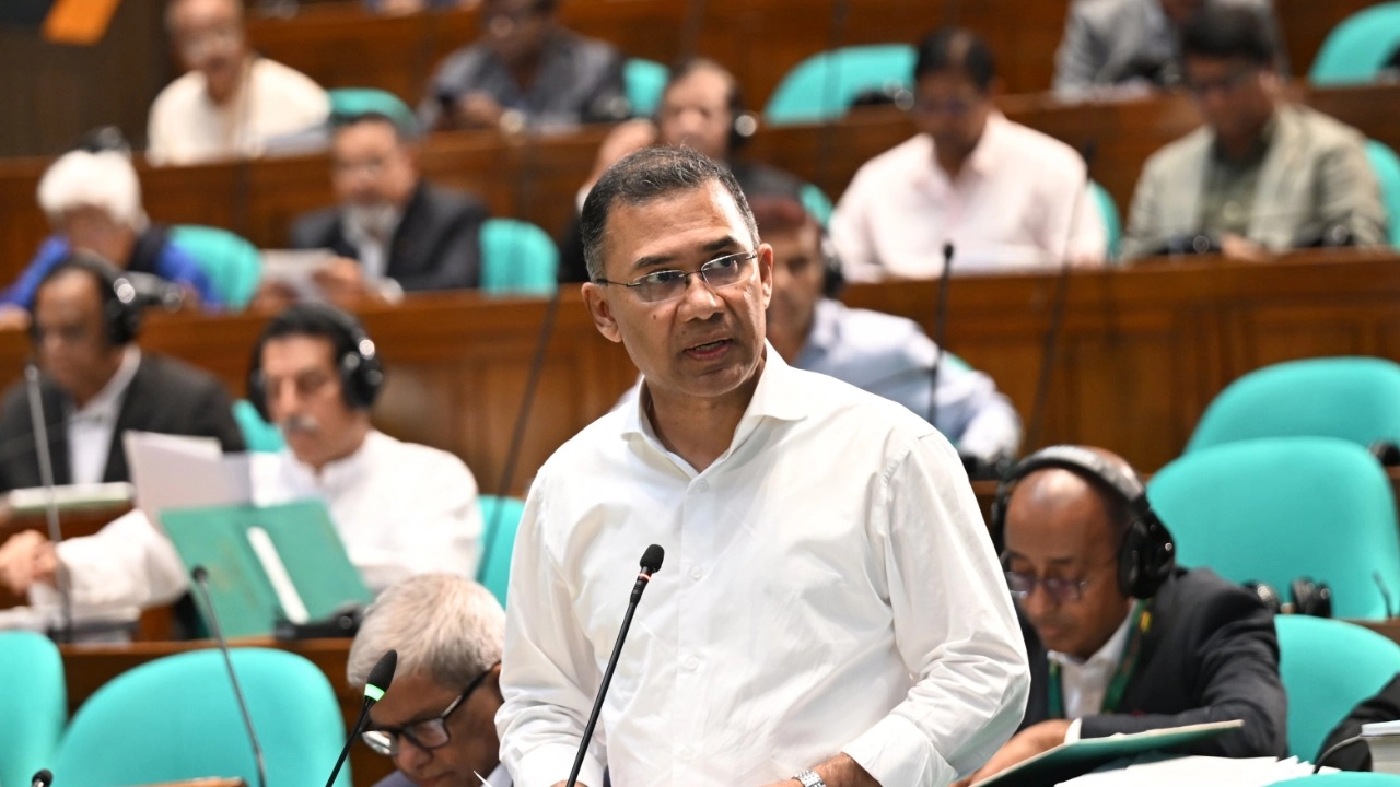 সংসদে প্রধানমন্ত্রী তারেক রহমান।। ফাইল ছবি