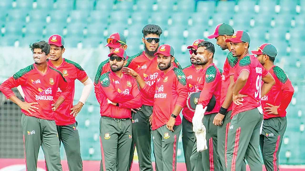 বাংলাদেশ ক্রিকেট দল ।। ফাইল ছবি