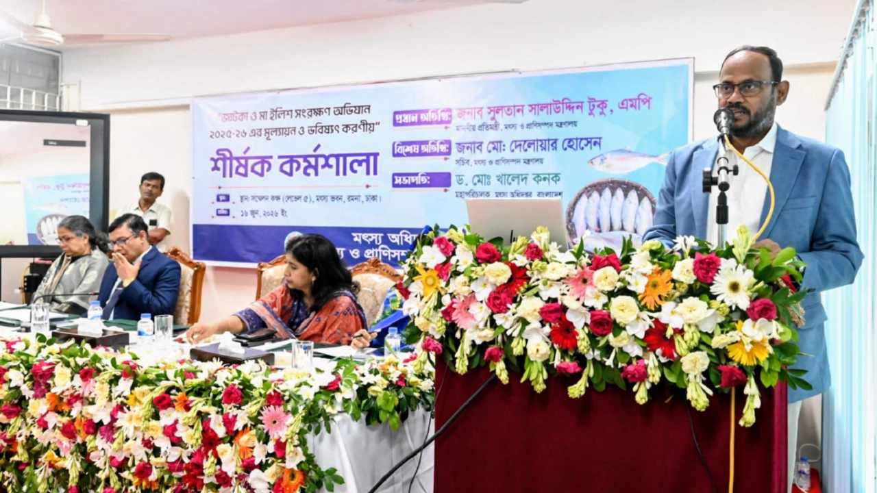 মৎস্য ও প্রাণিসম্পদ প্রতিমন্ত্রী সুলতান সালাউদ্দিন টুকু