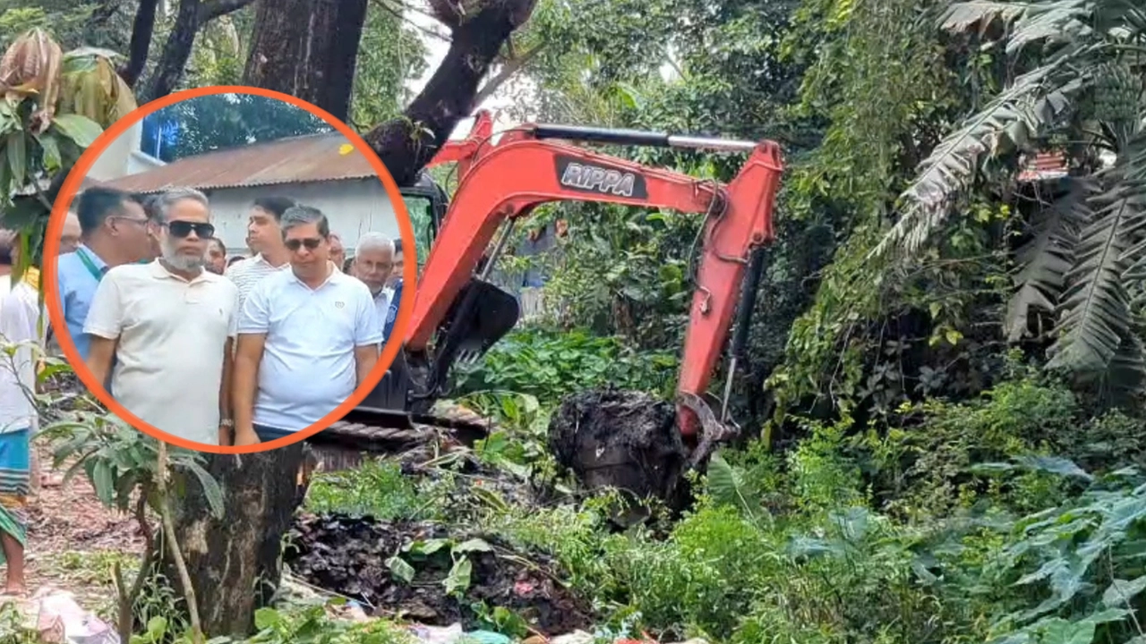 নয়নের খালের উদ্ধার কার্যক্রম