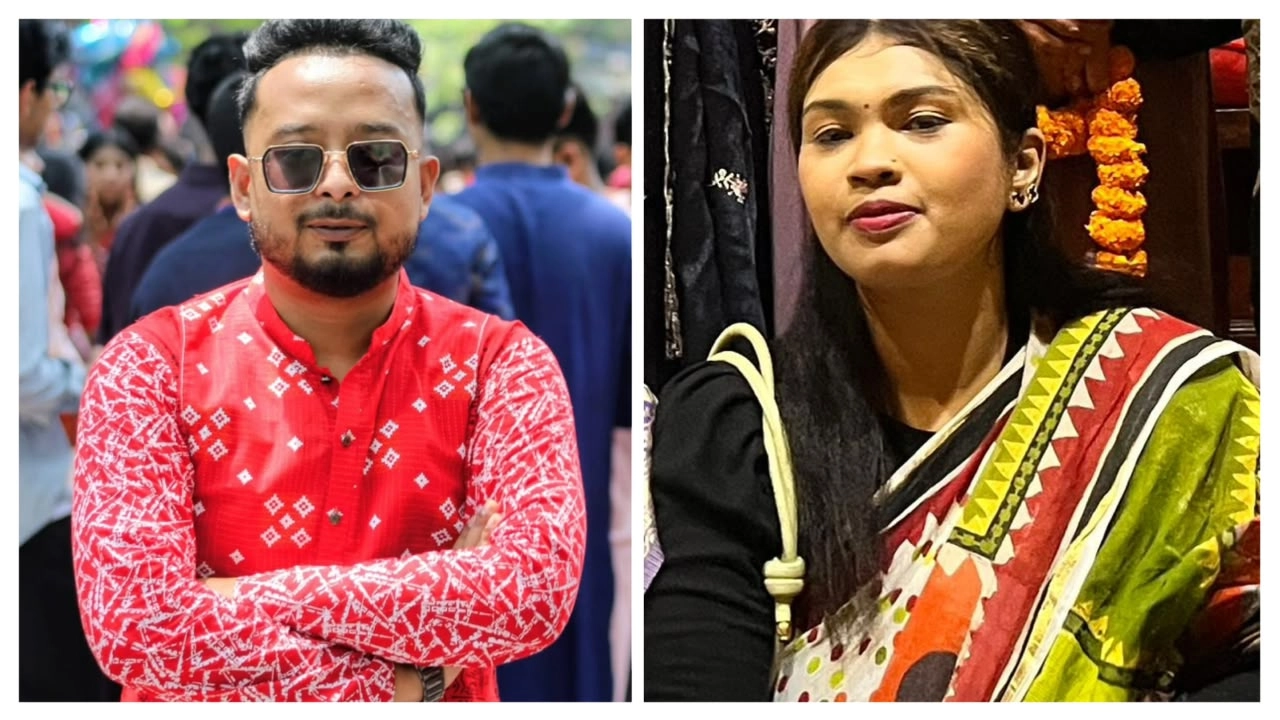 মামলার দুই আসামি সানজিদা সুলতানা ইভা ও সাবেক ছাত্রলীগ নেতা হুজ্জাতুল ইসলাম