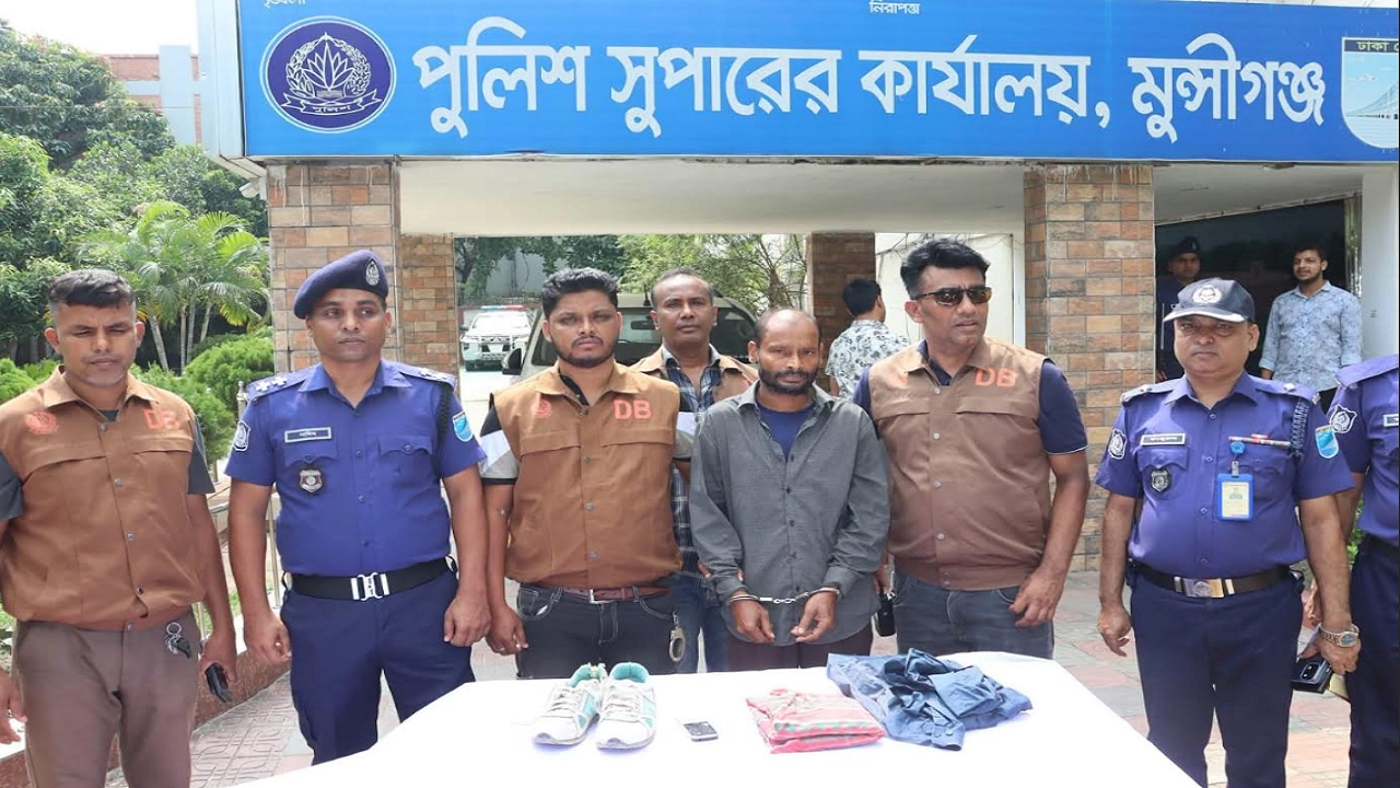 পুলিশ সুপারের কার্যালয়ে আয়োজিত প্রেস ব্রিফিং