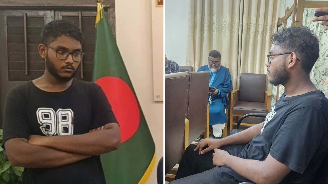শিক্ষার্থী মোহাম্মদ সিরাজুল ইসলাম।