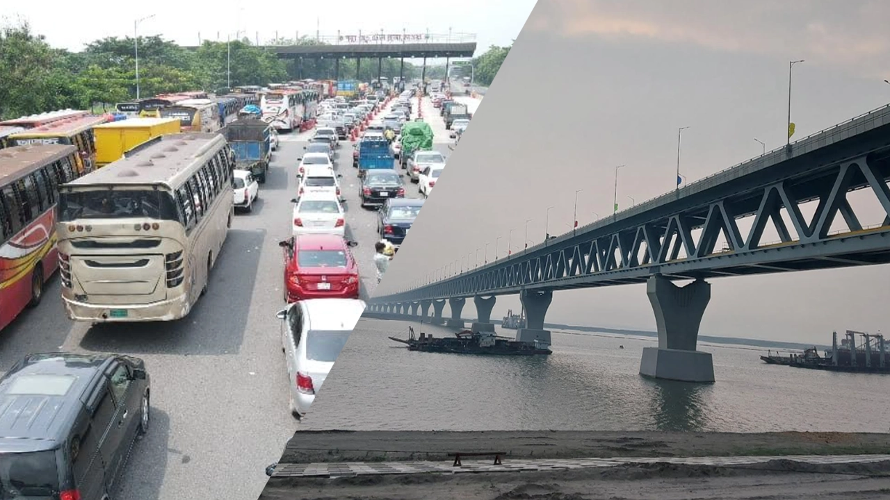 পদ্মা সেতুর পার
