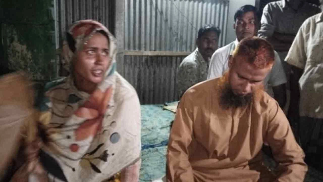 রায়গঞ্জে এক নারীর ঘর থেকে একটি মসজিদের ইমামকে আপত্তিকর অবস্থায় আটক