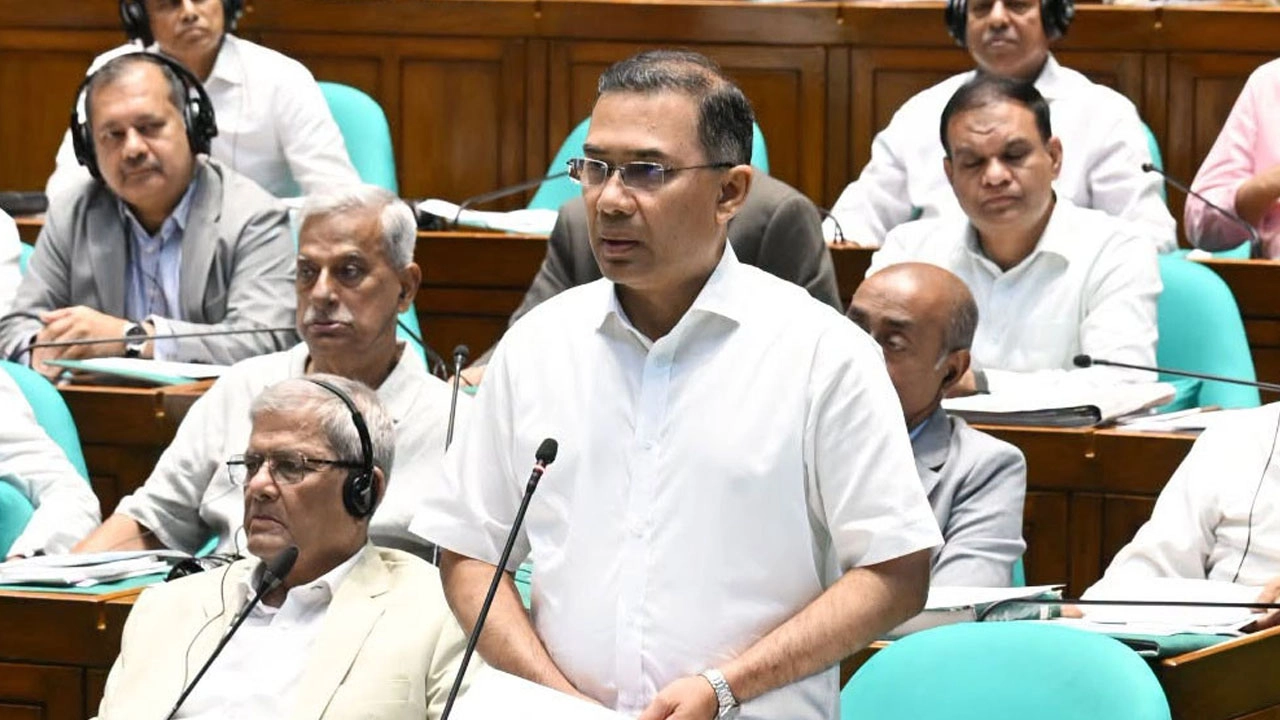 সংসদে তারেক রহমান। ছবি: সংগৃহীত